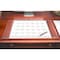 Dacasso Rustic Brown Leather Desk Pad w/ 2022 Calendar Insert, 25.5 x 17.25 PR-3240 - alternate 6